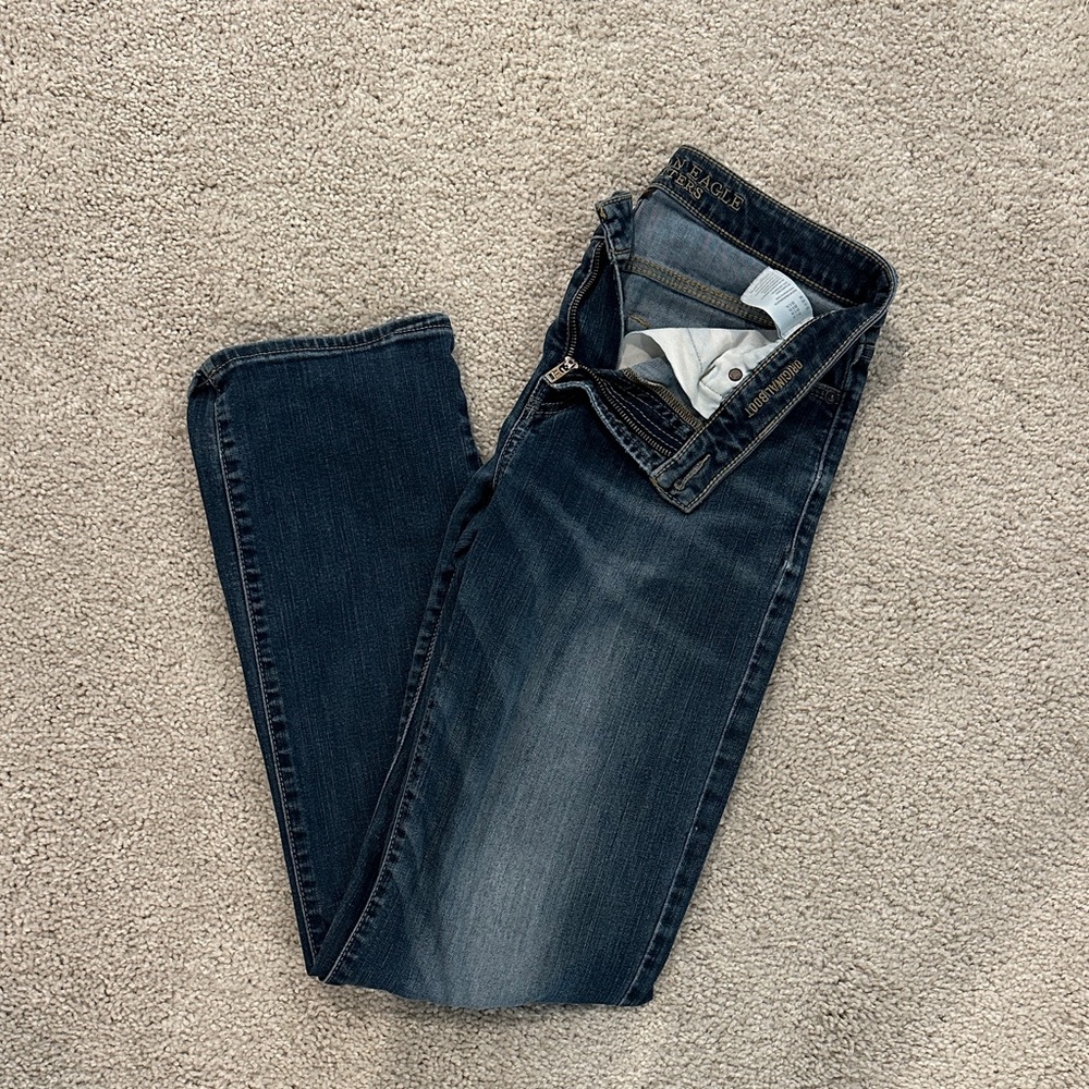 American Eagle Outfitters Men's Deep Indigo Jeans